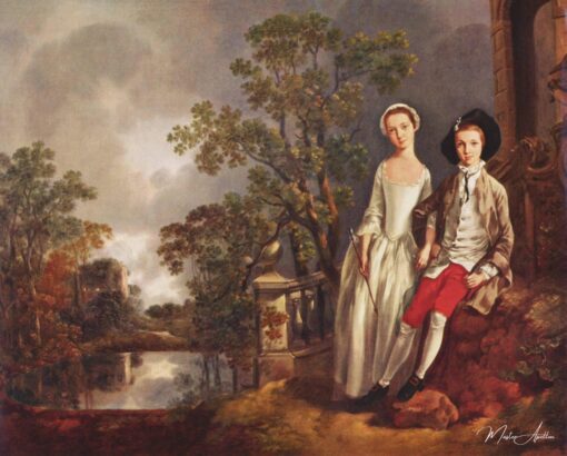 Portrait de Heneage Lloyd et de sa sœur, Lucy – Thomas Gainsborough Thomas Gainsborough