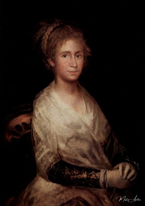 Portrait de Josefa Bayeu – Francisco de Goya Francisco de Goya