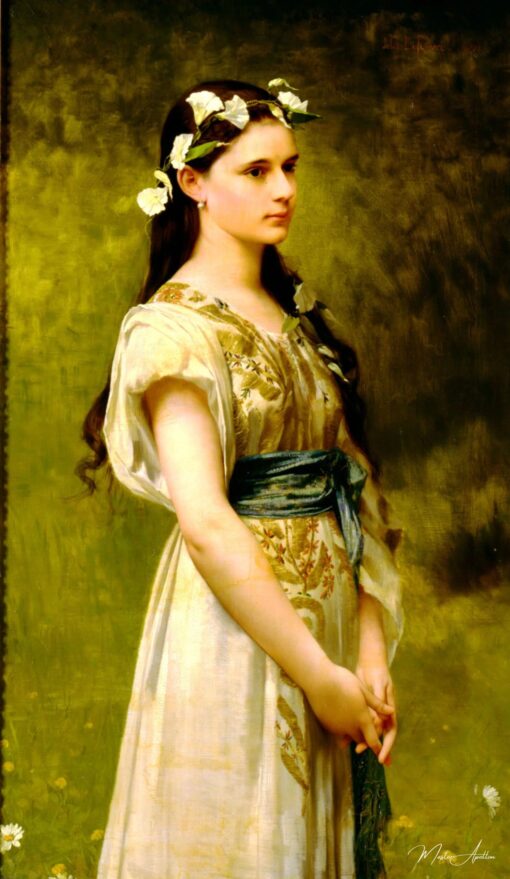 Portrait de Julia Foster Ward – Jules Lefebvre Jules Lefebvre