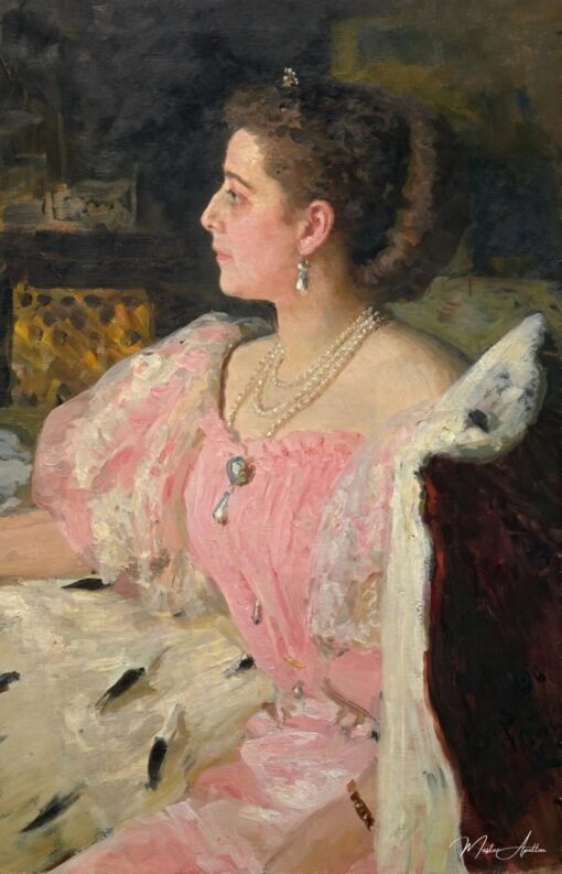 Portrait de la comtesse Natalia Petrowna Golovina – Ilya Repin Ilya Repin