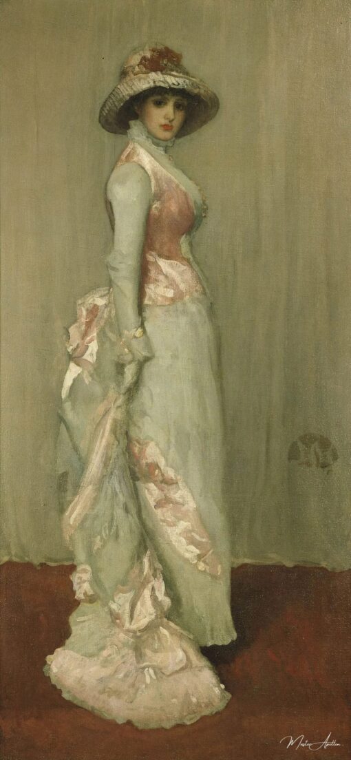Portrait de Lady Meux – James Abbott McNeill Whistler James Abbott McNeill Whistler