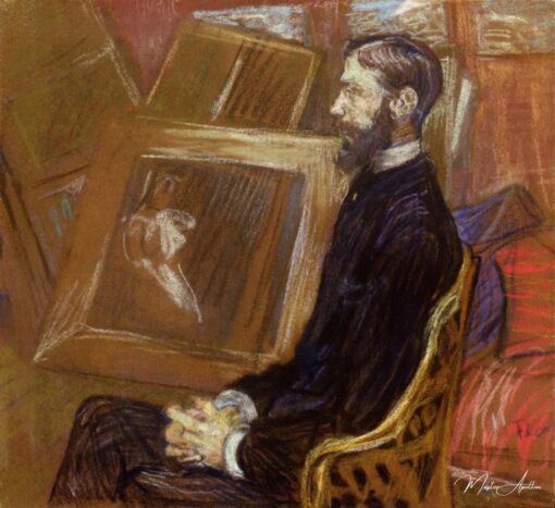 Portrait de M. Georges Henri Manuel – Toulouse Lautrec Henri de Toulouse-Lautrec