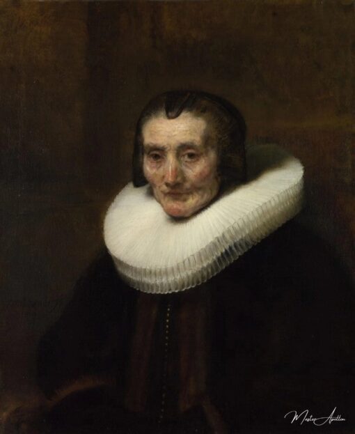 Portrait de Margaretha de Geer, épouse de Jacob Trip – Rembrandt van Rijn Rembrandt van Rijn