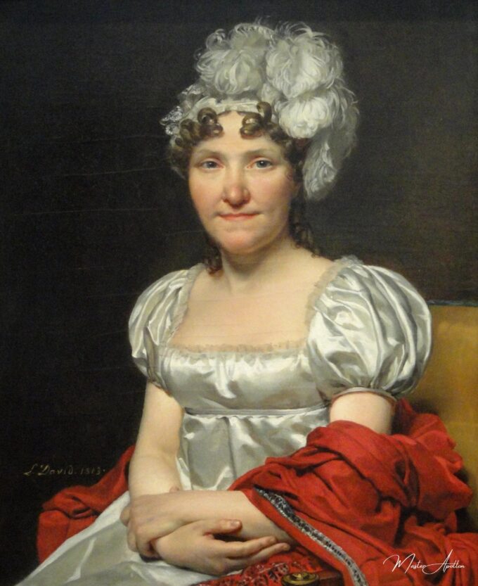 Portrait de marguerite charlotte david – Jacques-Louis David Jacques-Louis David