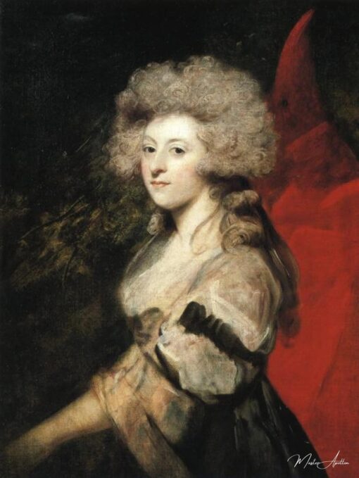 Portrait de Maria Anne Fitzherbert – Joshua Reynolds Joshua Reynolds