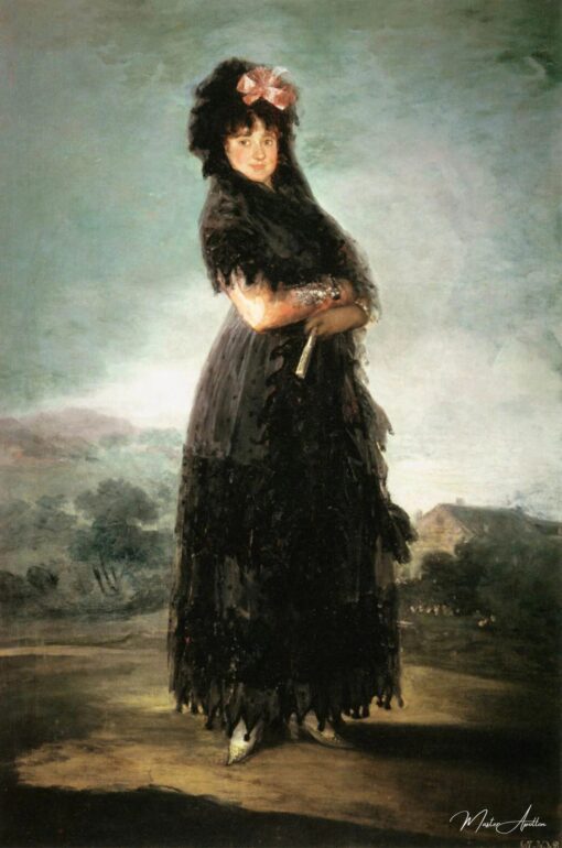 Portrait de Mariana Waldstein – Francisco de Goya Francisco de Goya