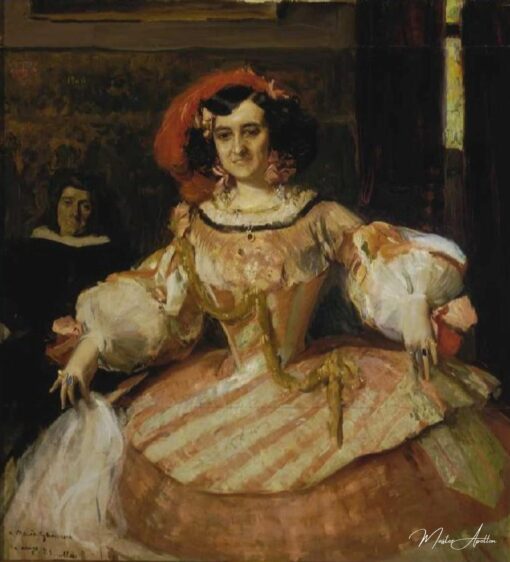 Portrait de Marie Guerrero – Sorolla Joaquín Sorolla