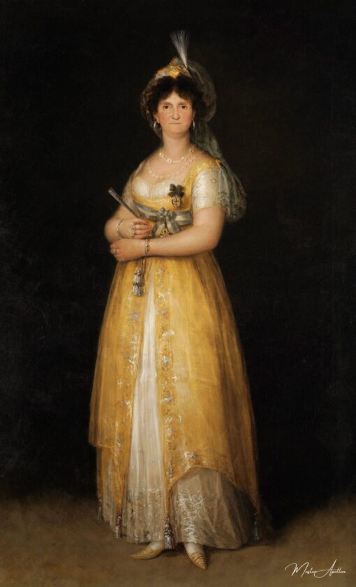 Portrait de Marie-Louise de Parme – Francisco de Goya Francisco de Goya