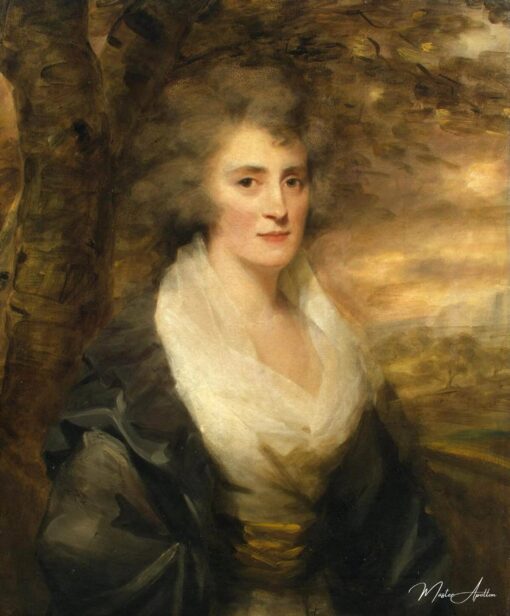 Portrait de Mme E. Bethune – Sir Henry Raeburn Henry Raebur