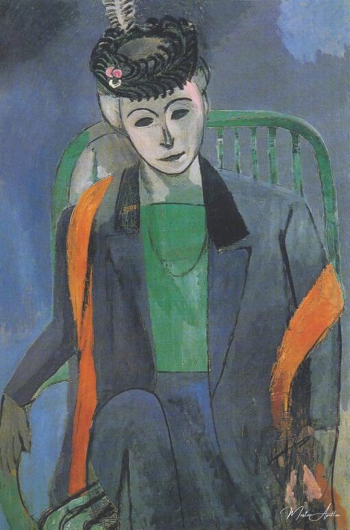 Portrait de Mme Matisse – Matisse Henri Matisse 2