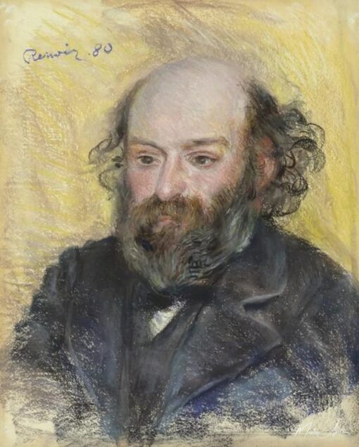 Portrait de Paul Cézanne (1839-1906) – Pierre-Auguste Renoir Pierre-Auguste Renoir 2