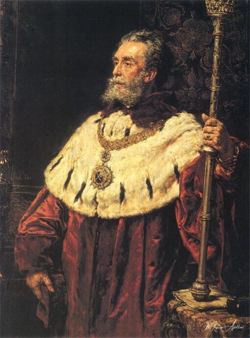 Portrait of Stanisław Tarnowski – Jan Matejko Jan Matejko