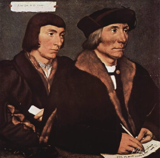 Portrait de Thomas Godsalve et de son fils John – Hans Holbein le Jeune Hans Holbein le Jeune