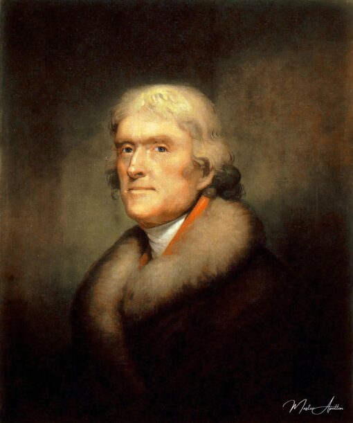 Portrait de Thomas Jefferson, 1805 – Rembrandt Peale Rembrandt Peale 2
