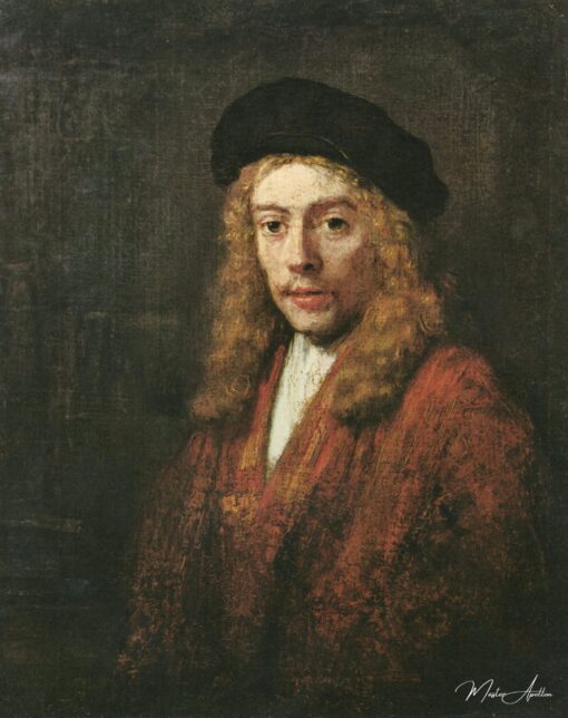 Portrait de un jeune homme – Rembrandt van Rijn Rembrandt van Rijn