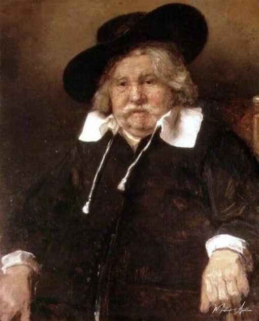 Portrait de un vieil homme – Rembrandt van Rijn Rembrandt van Rijn