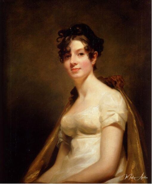 Portrait d’Elizabeth Campbell, Marchesa Di Spineto – Sir Henry Raeburn Henry Raebur