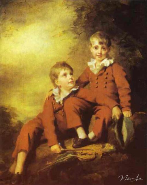 Portrait des enfants Binning – Sir Henry Raeburn Henry Raebur