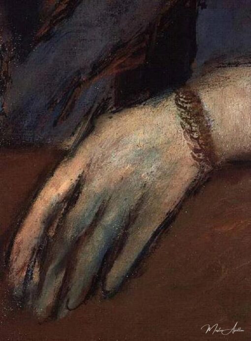 Portrait d’Hélène Rouart (1886) – Edgar Degas Edgar Degas