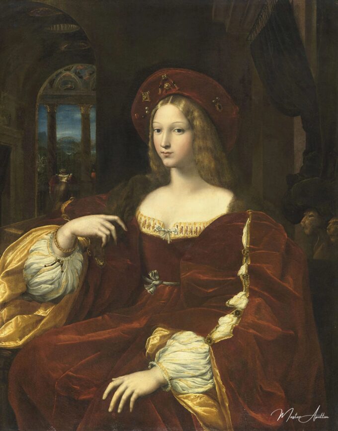 Portrait d’Isabelle de Requesens – Raphaël (peintre) Raffaello Sanzio (Raphaël)