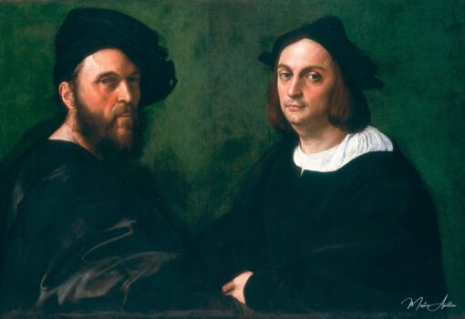 Portrait double – Raphaël (peintre) Raffaello Sanzio (Raphaël) 2