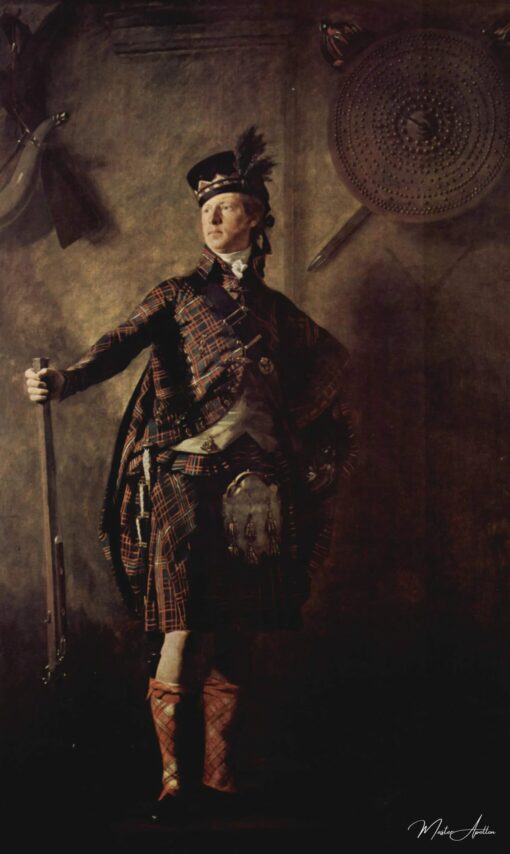 Portrait du Colonel Alasdair Mcdonnell de Glengarry – Sir Henry Raeburn Henry Raebur