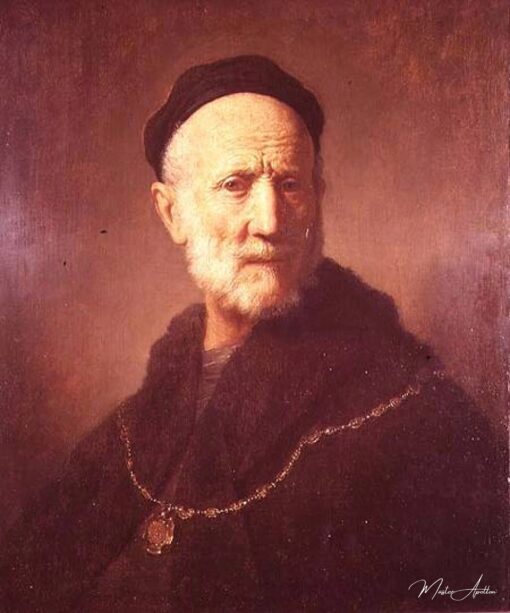 Portrait du père de Rembrandt – Rembrandt van Rijn Rembrandt van Rijn
