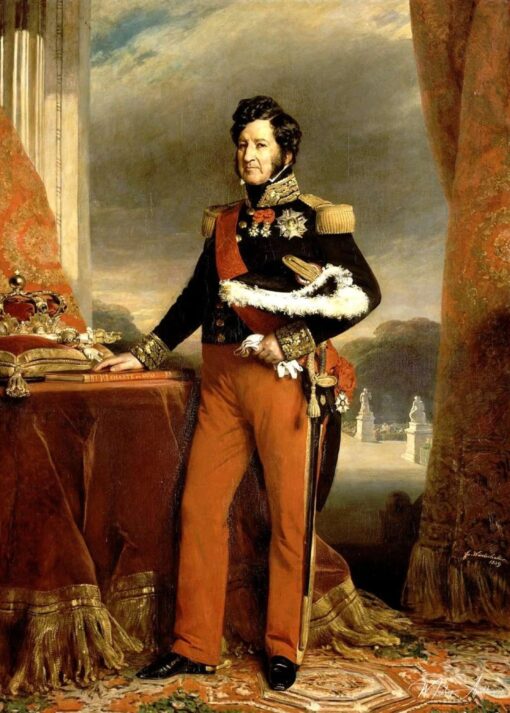 Portrait du roi des Français Louis-Philippe Ier, 1839 – Franz Xaver Winterhalter Franz Xaver Winterhalter
