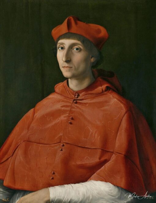 Portrait d’un cardinal – Raphaël (peintre) Raffaello Sanzio (Raphaël) 2