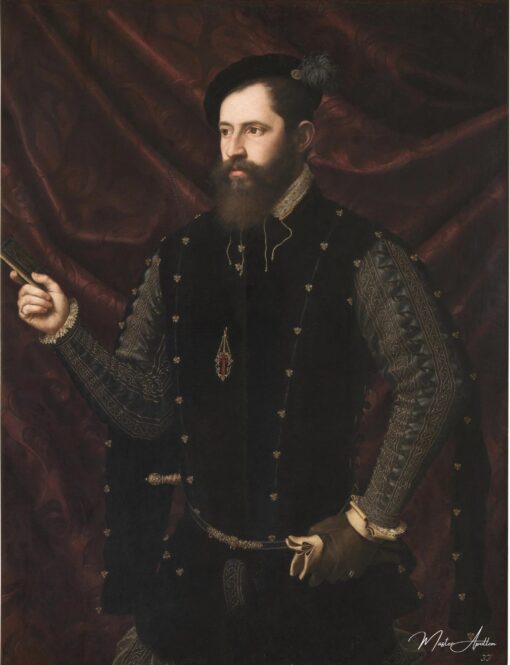 Portrait d’un Chevalier de l’Ordre de Santiago – Vicente Juan Masip Vicente Juan Masip