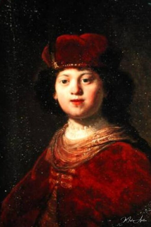 Portrait d’un garçon – Rembrandt van Rijn Rembrandt van Rijn