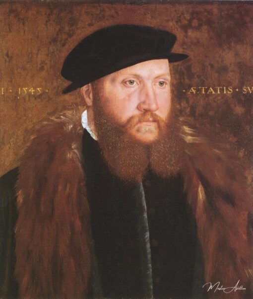 Portrait d’un inconnu portant une casquette noire – Hans Holbein le Jeune Hans Holbein le Jeune