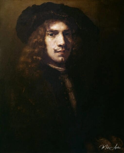 Portrait d’un jeune homme – Rembrandt van Rijn Rembrandt van Rijn