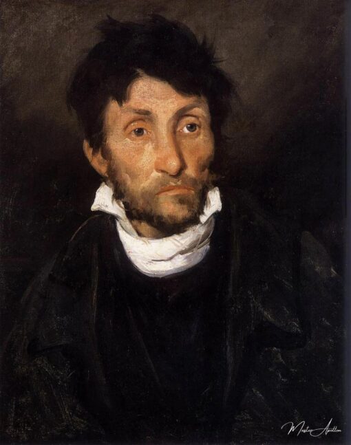 Portrait d’un kleptomane – Théodore Géricault Théodore Géricault