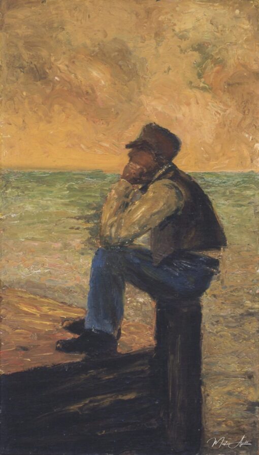 Portrait d’un vieux capitaine de lac – Tom Thomson Tom Thomson