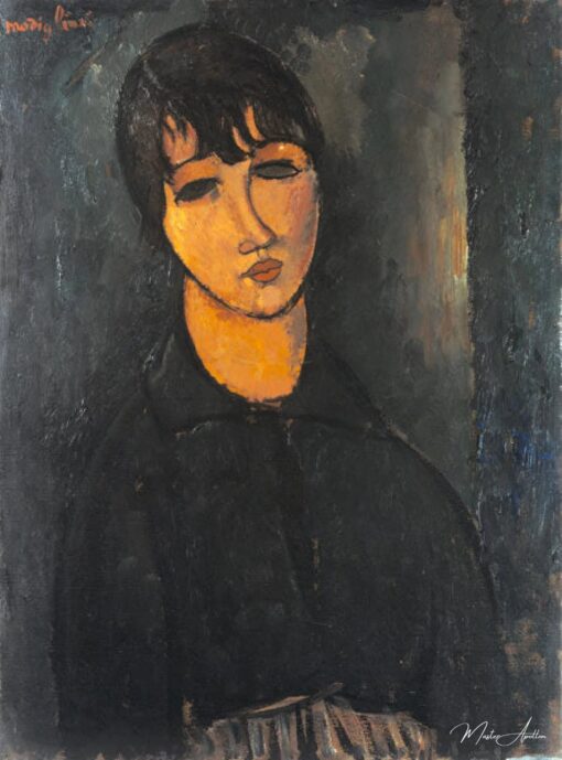 Portrait d’une domestique – Amedeo Modigliani Amedeo Modigliani