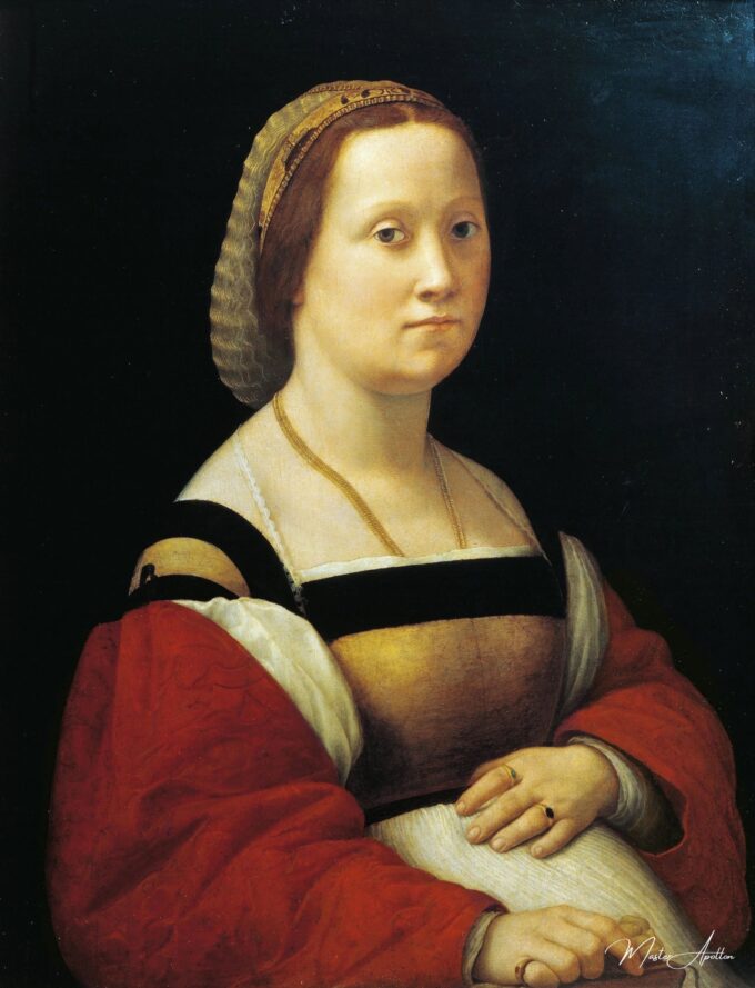 Portrait d’une femme « La gravida » – Raphaël (peintre) Raffaello Sanzio (Raphaël)