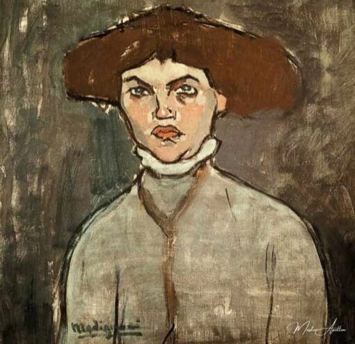 Portrait d’une jeune femme – Amedeo Modigliani Amedeo Modigliani 2