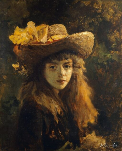 Portrait d’une jeune femme – Gustave Courbet Gustave Courbet 2