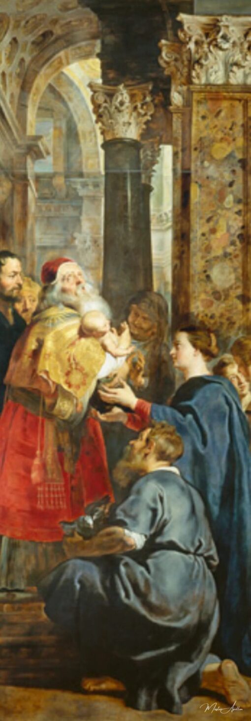 Présentation au Temple, panneau droit du triptyque La Descente de Croix – Peter Paul Rubens Peter Paul Rubens