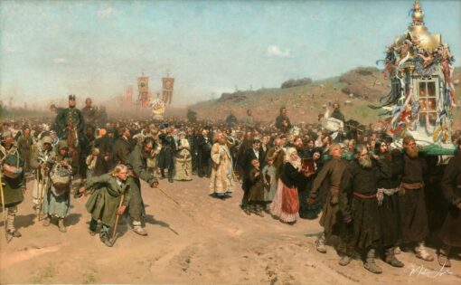 Procession religieuse dans la province de Kursk – Ilya Repin Ilya Repin