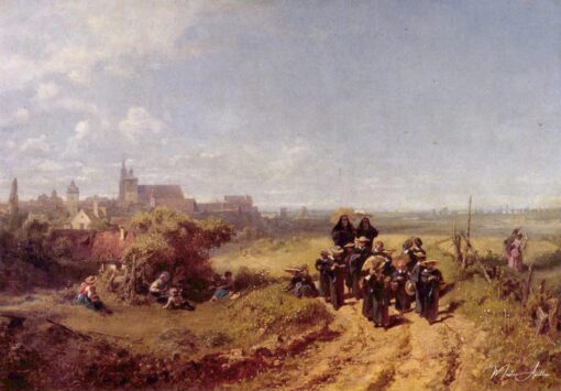 Promenade à l’institut – Carl Spitzweg Carl Spitzweg