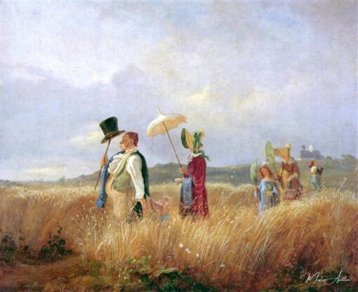 Promenade du dimanche, 1841 – Carl Spitzweg Carl Spitzweg
