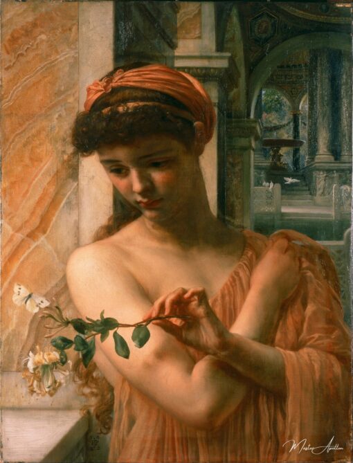 Psyché dans le temple de l’amour – Edward Poynter Edward Poynter