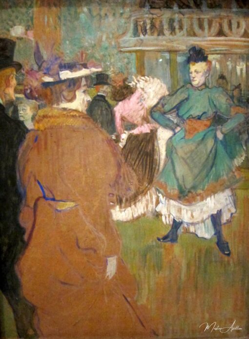 Quadrille dans le Moulin Rouge – Toulouse Lautrec Henri de Toulouse-Lautrec 2