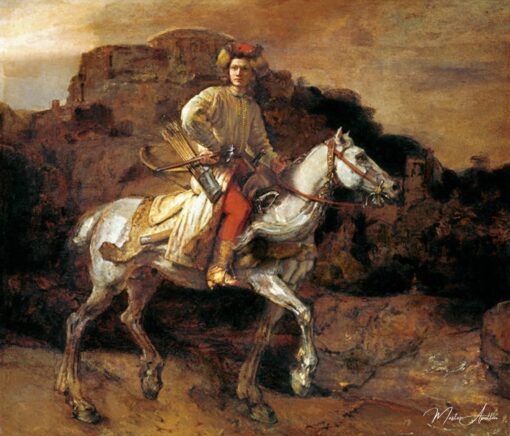 Rembrandt, Le cavalier polonais – Rembrandt van Rijn Rembrandt van Rijn