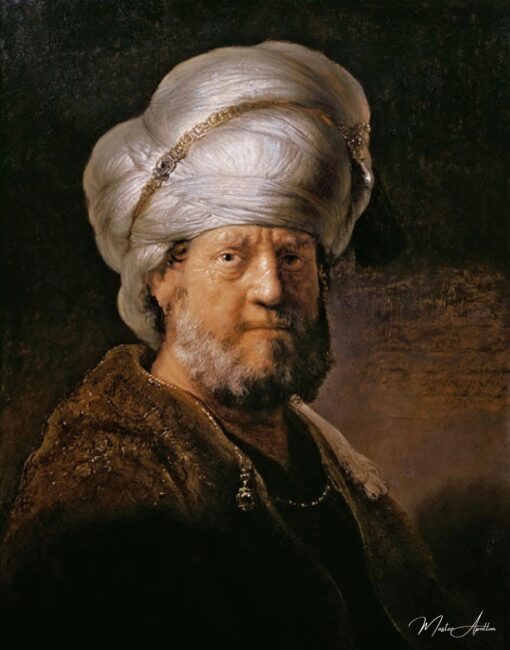 Rembrandt, Portrait d’un Oriental – Rembrandt van Rijn Rembrandt van Rijn