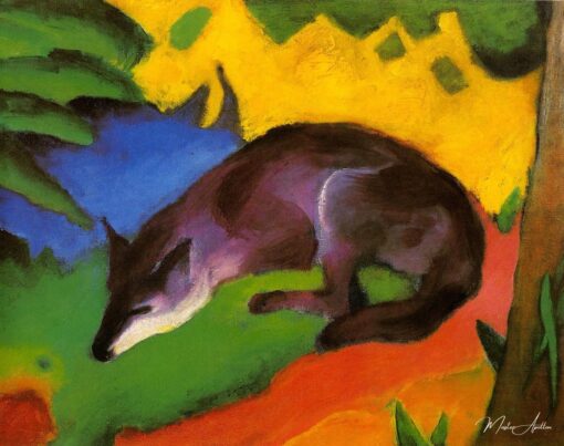 Renard bleu – Franz Marc Franz Marc