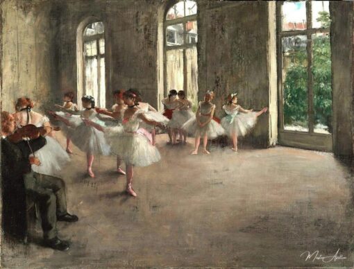 Répétition du ballet – Edgar Degas Edgar Degas