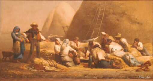 Repos des moissonneurs – Jean-François Millet Jean-François Millet